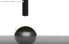 接触角－水滴角